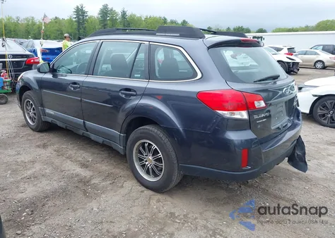 2011 Subaru Outback 2.5I z USA, uszkodzony, nr VIN 4S4BRBAC9B3415169